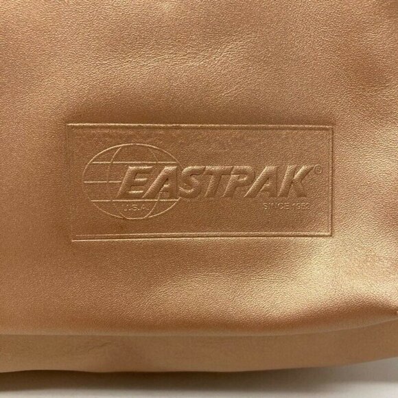 NEW Eastpak Orbit Sleek'r Backpack Pink Leather - Picture 12 of 12